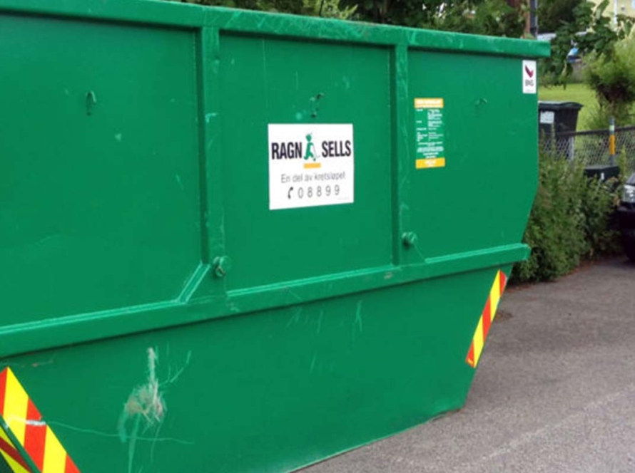 skrottaxi er best på søppeltaxi, søppelhenting og avfallshenting